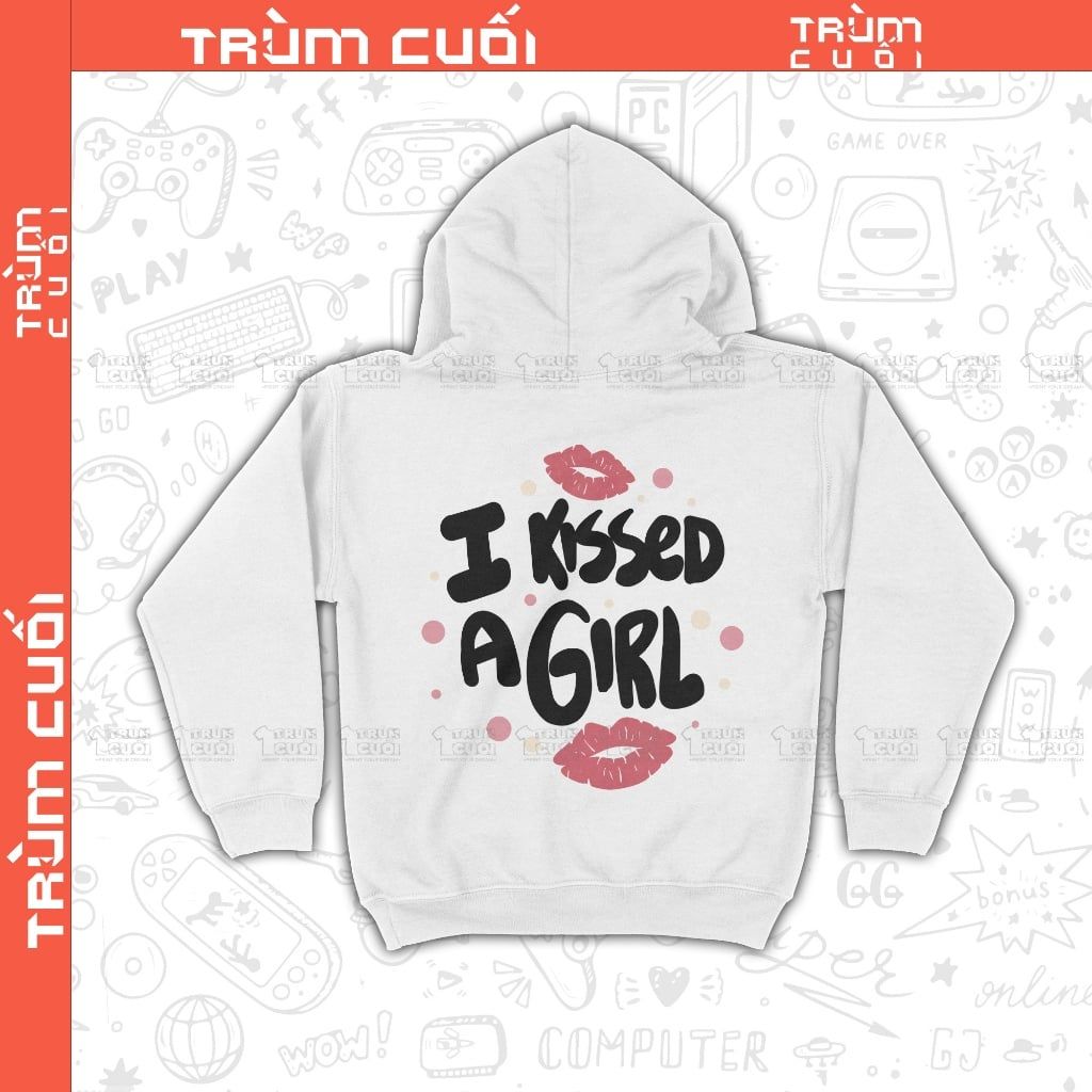  Áo Hoodie Katy Perry - I Kissed A Girl, Trùm Cuối Thần Tượng Âm Nhạc, Unisex Nỉ Bông 100% 2 màu nam nữ 0385 