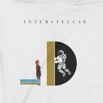  Áo Hoodie phim Interstellar - Du Hành Liên Sao, Trùm Cuối Cine, Nỉ Bông 100% Unisex nam nữ 0366 