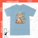  Áo thun Legend of Shiba, Trùm Cuối Game, Unisex Cotton 100% 2 màu nam nữ 0213 