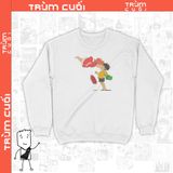  Áo Sweater Cô bé người cá Ponyo - Ghibli, Trùm cuối  Anime Cine, Unisex Nỉ Bông 100% 2 màu nam nữ 0120 
