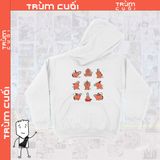  Áo Hoodie Quỷ Cưa Pochita Tinh Nghịch - Chainsaw Man, Trùm Cuối Manga Anime, Unisex Nỉ Bông 100% 2 màu nam nữ 