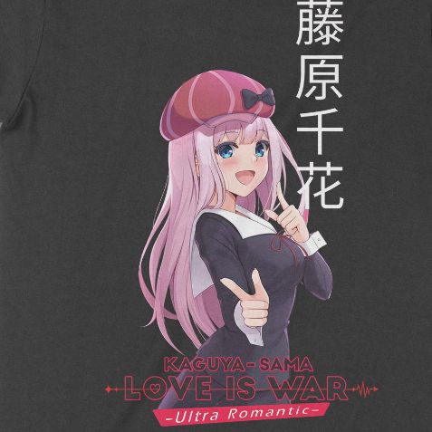  Áo thun Kaguya-sama wa Kokurasetai Ultra Romantic, Trùm Cuối Anime, Cotton 100% 4 màu nam nữ 0331 