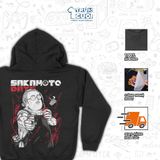  Áo hoodie Sát Thủ Về Vườn - Sakamoto Days, Trùm Cuối Manga Anime, Nỉ Bông 100% Unisex nam nữ 0453 