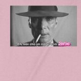  Áo thun Mua Vé Barbie x Oppenheimer, Trùm Cuối Movie Meme, Unisex Cotton 100% 2 màu nam nữ 0291 