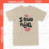  Áo thun Katy Perry - I Kissed A Girl, Trùm Cuối Thần tượng âm nhạc, Unisex Cotton 100% 2 màu nam nữ 0385 