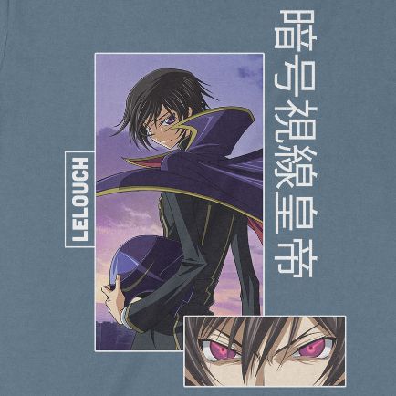  Áo thun Lelouch - Code Geasss, Trùm Cuối Anime, Unisex Cotton 100% 6 màu nam nữ 0333 
