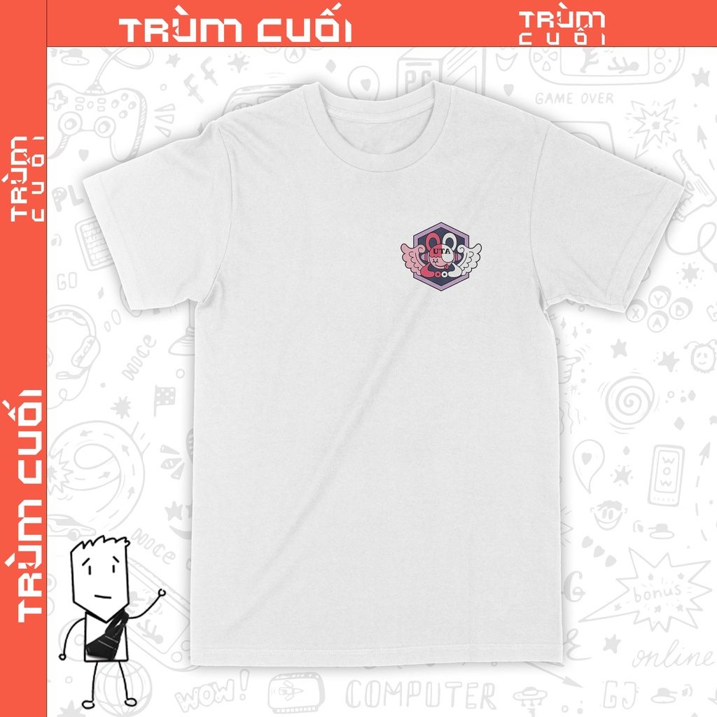  Áo thun Uta's Fan Club - One Piece Red, Trùm Cuối Anime Cine, Cotton 100% 2 màu nam nữ 0159 