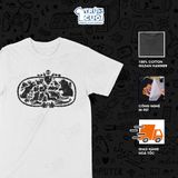  Áo thun Robot Hoang Dã - The Wild Robot, Trùm Cuối Cine, Cotton 100% Unisex 3 màu nam nữ 0459 
