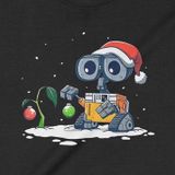  Áo Sweater Wall-E Giáng Sinh, Trùm Cuối Christmas Cine, Unisex Nỉ Bông 100%, 2 màu nam nữ 0181 