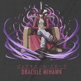  Áo thun Dracule Mihawk - One Piece, Trùm Cuối Anime Cine, Cotton 100% 2 màu nam nữ 0164 