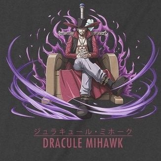  Áo thun Dracule Mihawk - One Piece, Trùm Cuối Anime Cine, Cotton 100% 2 màu nam nữ 0164 