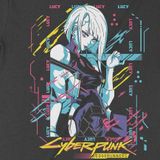  Áo thun Lucy - Cyberpunk Edgerunner, Trùm Cuối Anime Game, Unisex Cotton 100% 2 màu nam nữ 0358 