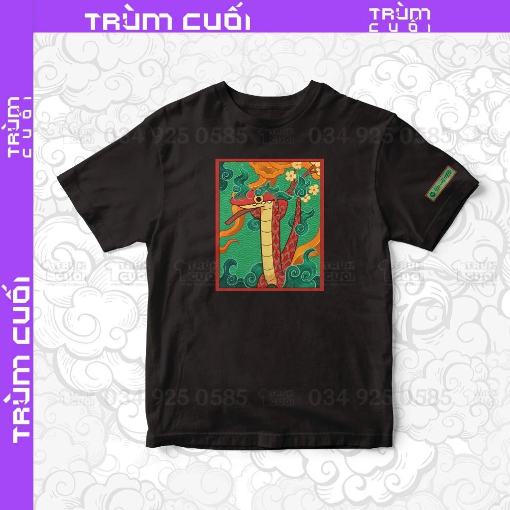  Áo thun Rồng Sún Toothless Vác Mai, Trùm Cuối Đăng Hỏa Chi Thần 2024, Unisex Cotton 100% 2 màu nam nữ 0405 