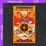  Áo thun Tarot - Wheel of Fortune, Firewood x Trùm Cuối, Unisex Cotton 100% 2 màu nam nữ 0397 