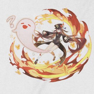  Áo thun Hu Tao - Ước Nguyện, Trùm Cuối Game Genshin, Cotton 100% 2 màu nam nữ 0254 