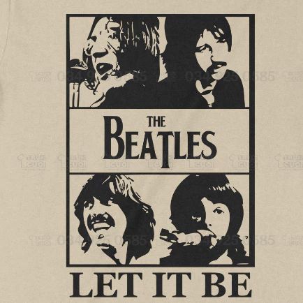  Áo thun The Beatles, Trùm Cuối Thần tượng âm nhạc, Cotton 2 màu 0264 