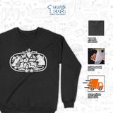  Áo Sweater Robot Hoang Dã - The Wild Robot, Trùm Cuối Cine, Unisex Nỉ Bông 100% 2 màu nam nữ 0459 