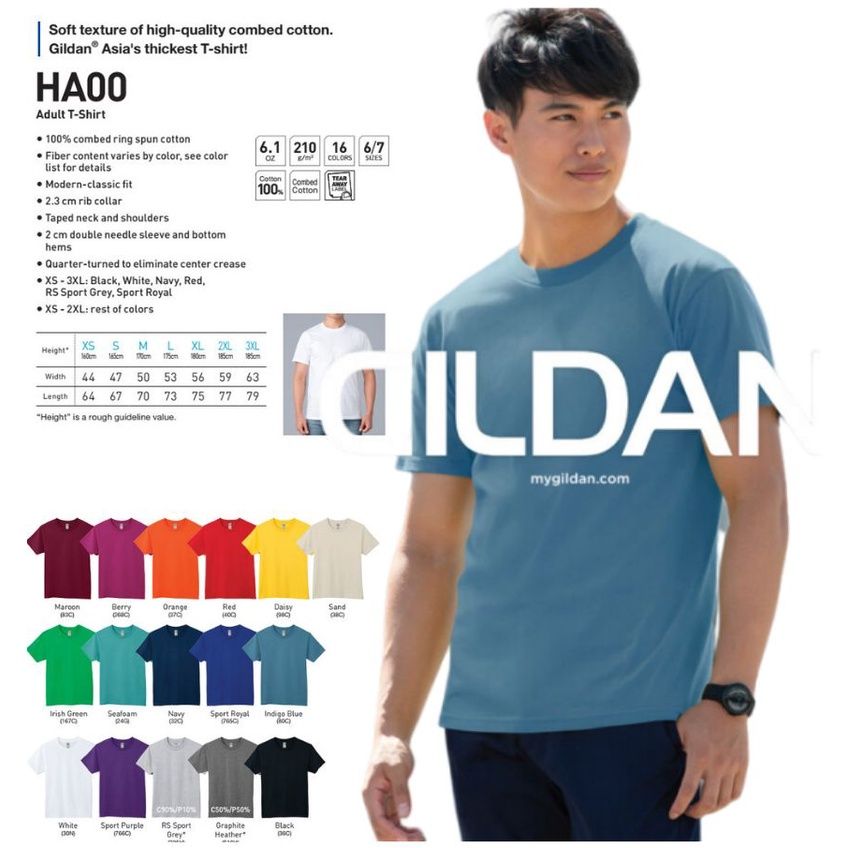  Áo thun trơn Unisex Trùm Cuối, GIldan Cotton 100%, 8 màu nam nữ 