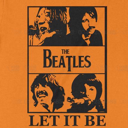  Áo thun The Beatles, Trùm Cuối Thần tượng âm nhạc, Cotton 2 màu 0264 