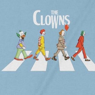  Áo thun Tứ Đại Danh Hề - The Clowns, Trùm Cuối Halloween Horror Fes, Unisex Cotton 100% 2 màu nam nữ 0352 