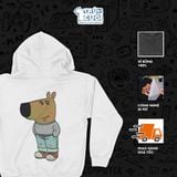  Áo Hoodie 2 mặt Anh chàng thư thái - just a chill guy, Trùm Cuối Meme, Nỉ Bông 100% Unisex nam nữ 0447 