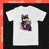  Áo thun Vịt Lái Xe Unisex Trùm Cuối, Cotton 100% 2 màu nam nữ 0041 