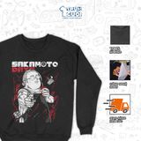  Áo sweater Sát Thủ Về Vườn - Sakamoto Days, Trùm Cuối Manga Anime Nỉ Bông 100% Unisex nam nữ 0453 