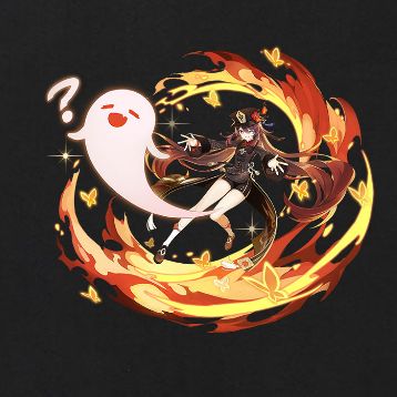  Áo thun Hu Tao - Ước Nguyện, Trùm Cuối Game Genshin, Cotton 100% 2 màu nam nữ 0254 