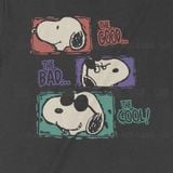  Áo thun Snoopy, Trùm Cuối Cartoon Cine,Unisex Cotton 100% 2 màu nam nữ 0206 