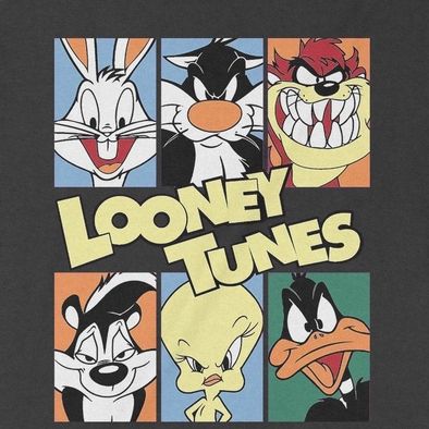  Áo thun Looney Tunes, Trùm Cuối Cine , Cotton 100% 2 màu nam nữ 0204 
