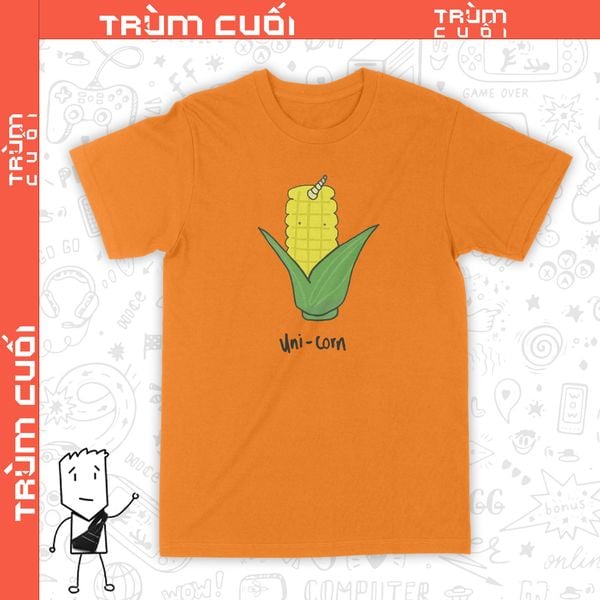  Áo thun Uni-corn not Unicorn, Trùm Cuối Casual Meme, Unisex Cotton 100% 2 màu nam nữ 0301 