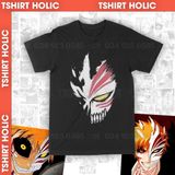  Áo thun Mặt nạ quỷ Ichigoo - Unisex Trùm Cuối Anime, Cotton 100% 2 màu nam nữ 0016 