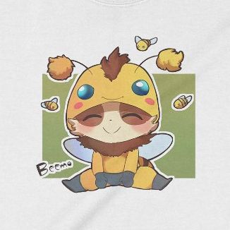  Áo sweater Teemo Beemo, Trùm Cuối Anime, Unisex Nỉ Bông 100% 2 màu nam nữ 0097 