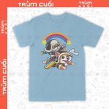 Áo thun Corki Phi Công Corgi, Trùm Cuối Game Liên Minh, Unisex Cotton 100% 2 màu nam nữ 0433 
