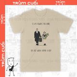  Áo thun Léon: The Professional Trùm Cuối Cine, Cotton 100% 2 màu nam nữ 0088 