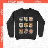  Áo Sweater Sài Gòn Ngon Phết, Trùm Cuối Casual, Nỉ Bông 100% Unisex nam nữ 0437 