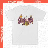  Áo thun phim Scooby-Doo, Trùm Cuối Cine Cartoon, Cotton 100% 2 màu nam nữ 00361 