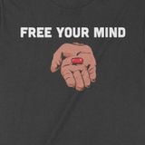  Áo thun Ma Trận - Free Your Mind, Trùm Cuối Cine, Unisex Cotton 100% 2 màu nam nữ 0280 