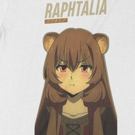  Áo thun Raphtalia - The Rising of the Shield Hero, Trùm Cuối Anime, Cotton 100% 2 màu nam nữ 0362 