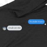  Áo Hoodie Tin chuẩn chưa anh?, Trùm Cuối Meme, Nỉ Bông 100% 2 màu nam nữ 0200 