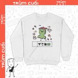  Áo Sweater Creeper - Minecraft, Trùm Cuối Game, Unisex Nỉ Bông 100% 2 màu nam nữ 0219 