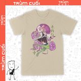  Áo thun Luyến Trụ - Mitsuri Kanroji: Kimetsu no Yaiba,Trùm Cuối Anime, Unisex Cotton 100% 2 màu nam nữ 0299 