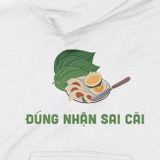  Áo Hoodie Đúng Nhận Sai Cãi, Trùm cuối Meme, Nỉ Bông100% 2 màu nam nữ 0233 