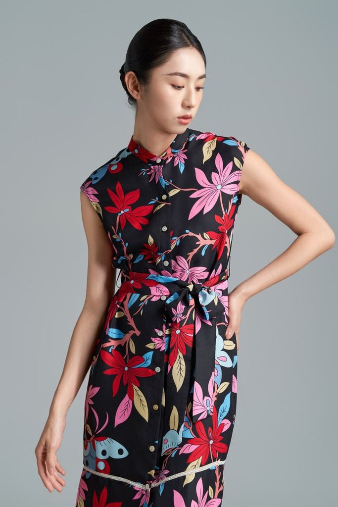 Váy Rosalyne Hồ Điệp / Màu Đen