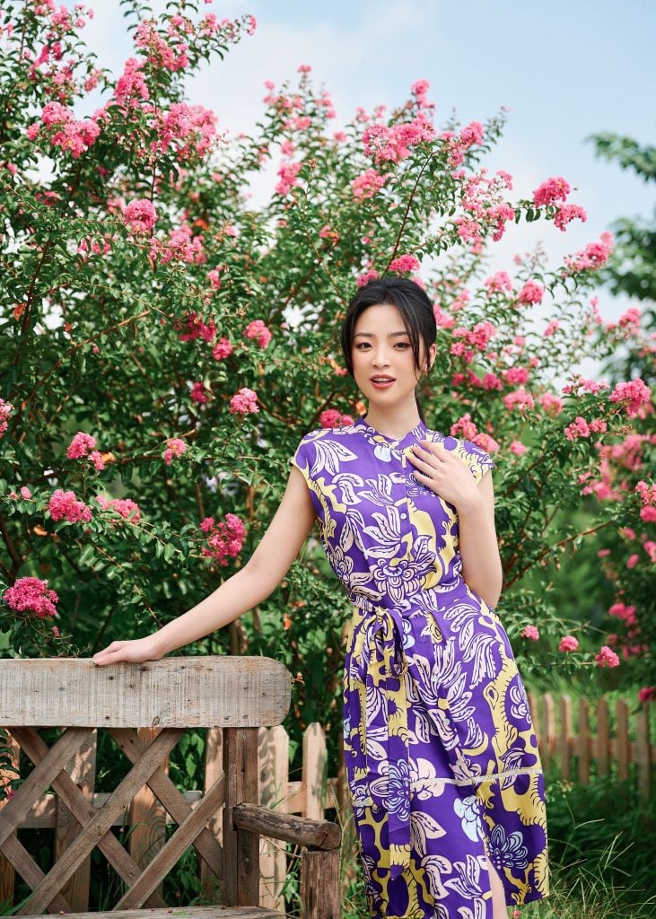The Garden of Youth - Rosalyne Dress / yellow - violet