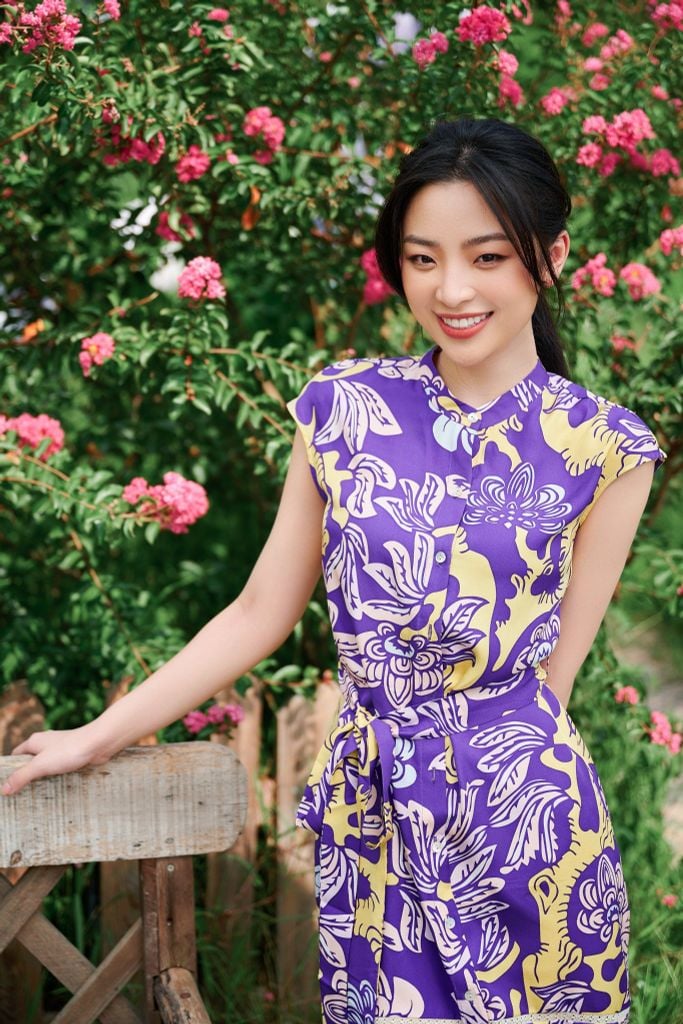 The Garden of Youth - Rosalyne Dress / yellow - violet