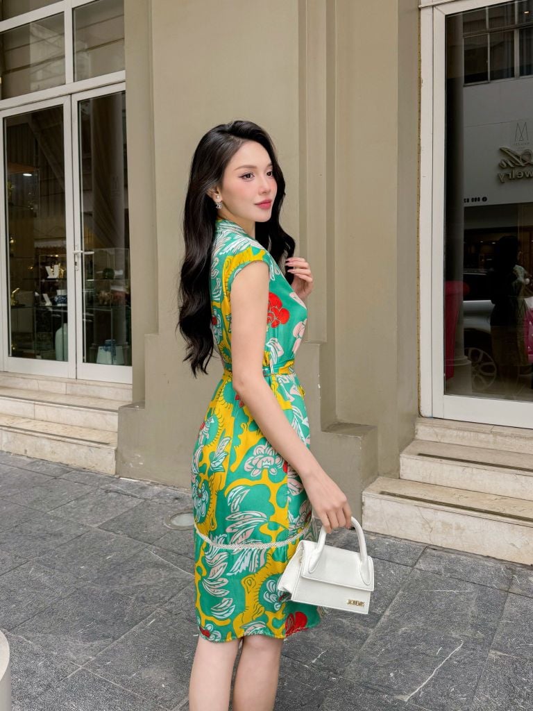 The Garden of Youth - Rosalyne Dress / green - citron