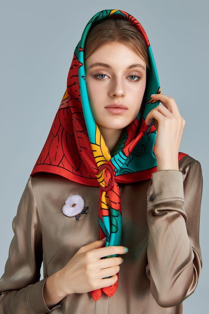 Khăn Hạnh phúc size 100x100