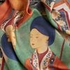 The Queen Silk Scarf / size 65x65