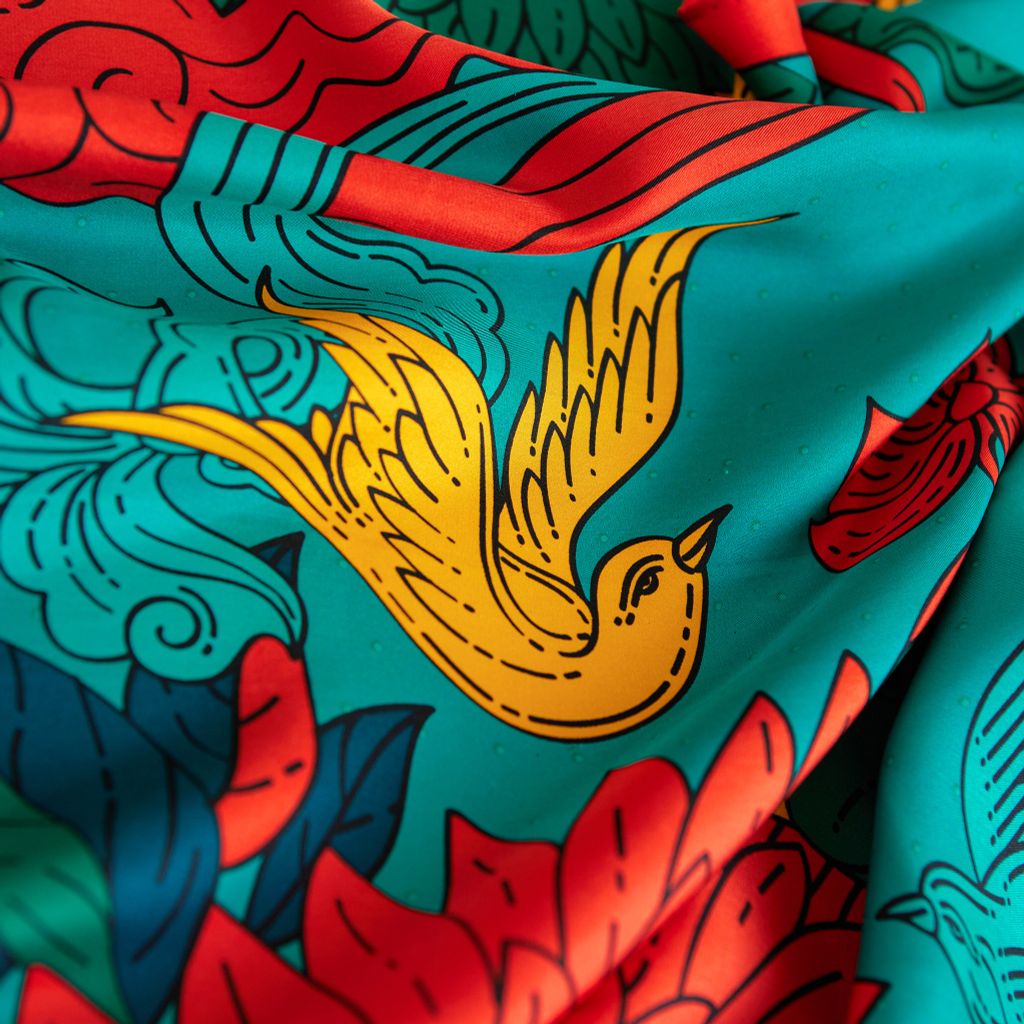 Khăn Hạnh phúc size  65x65